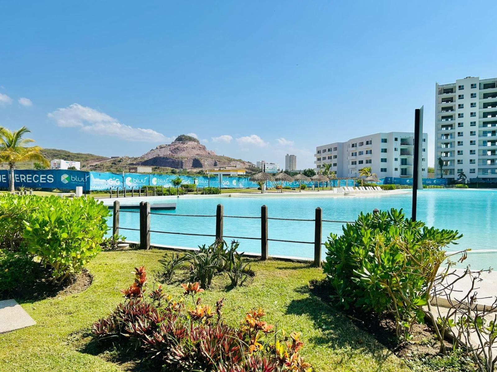 Bluu Lagoon - Depa Enorme Alberca Mazatlán Exteriér fotografie