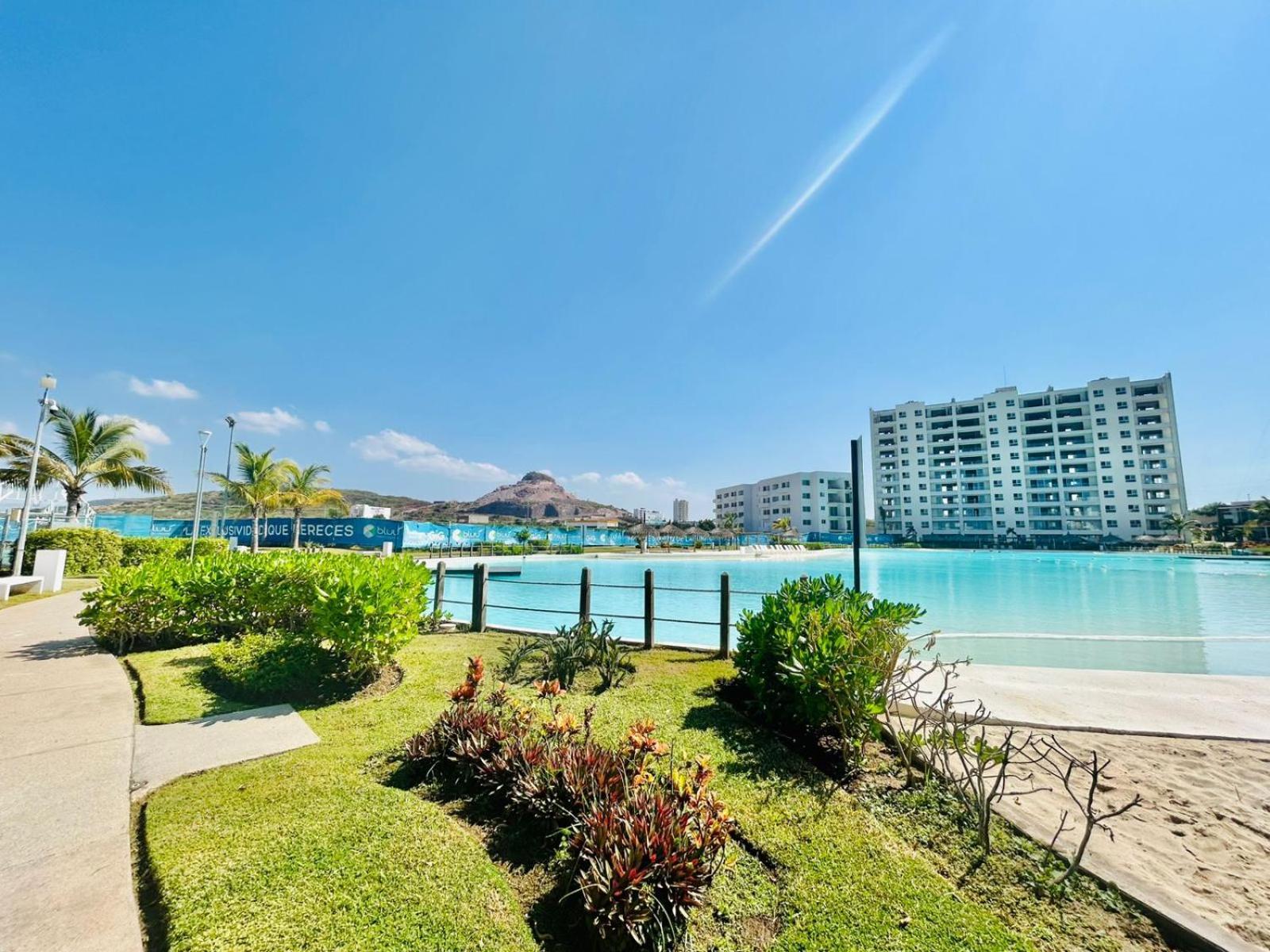 Bluu Lagoon - Depa Enorme Alberca Mazatlán Exteriér fotografie